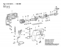 Bosch 0 603 241 803 Sb 350 Dummy 220 V / Eu Spare Parts